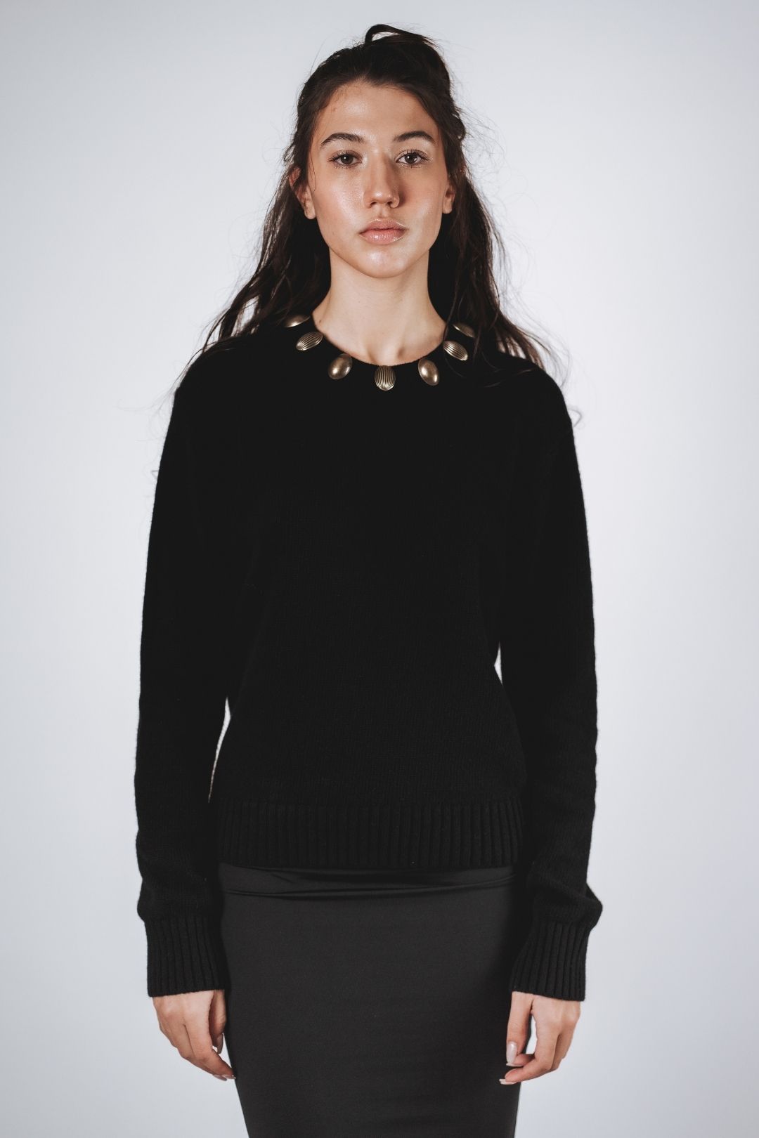 Maglione Misto Cashmere