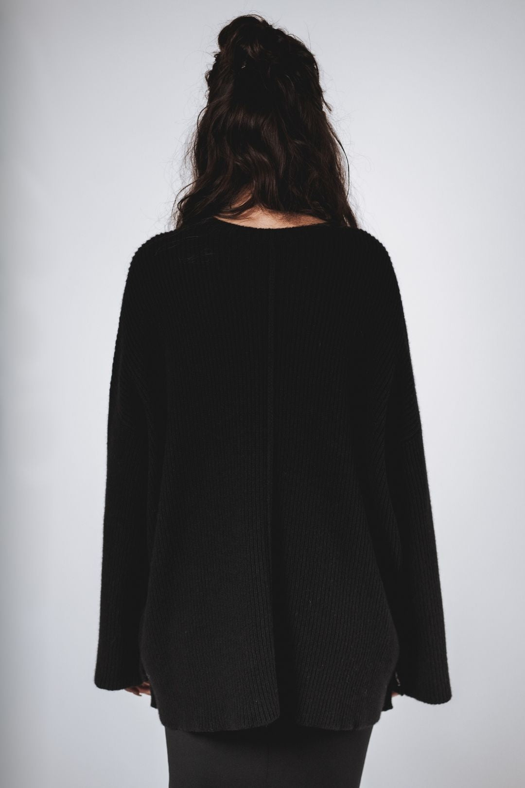 Maglione misto cashmere divisibile