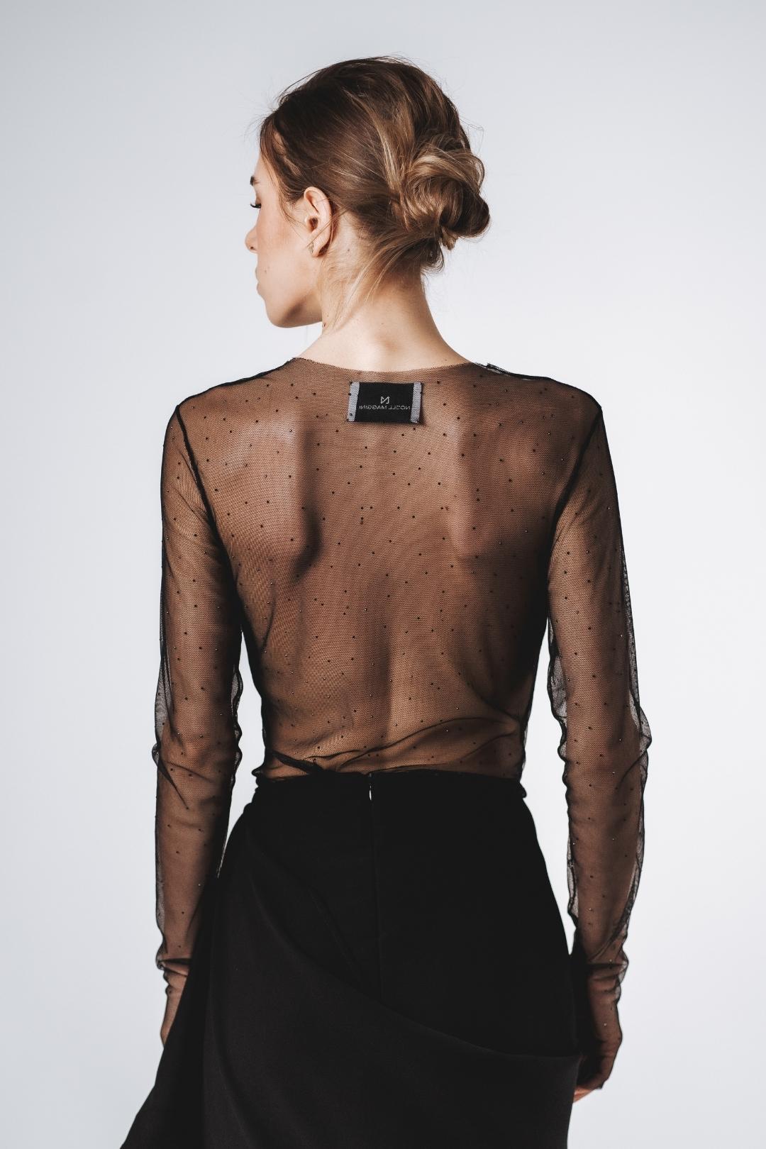 T-shirt silouette in tulle