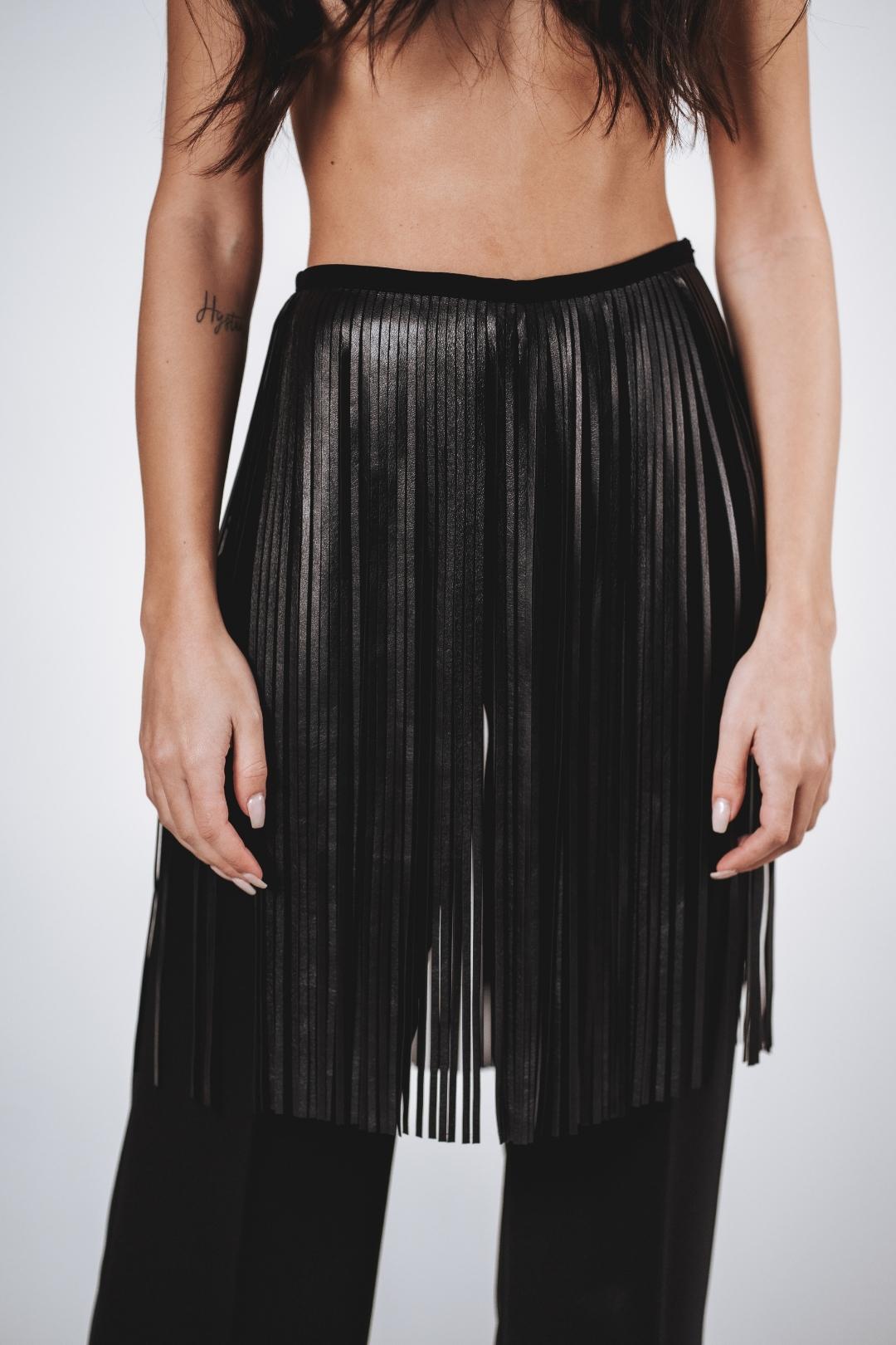 Pantalone con frange