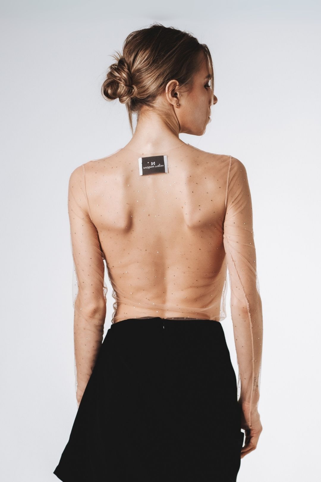 T-shirt silouette in tulle