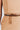 Cintura beige sottile in camoscio