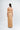 Abito Beige con Gonna a Portafoglio
